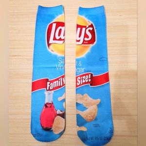 Salt and Vinegar chip socks